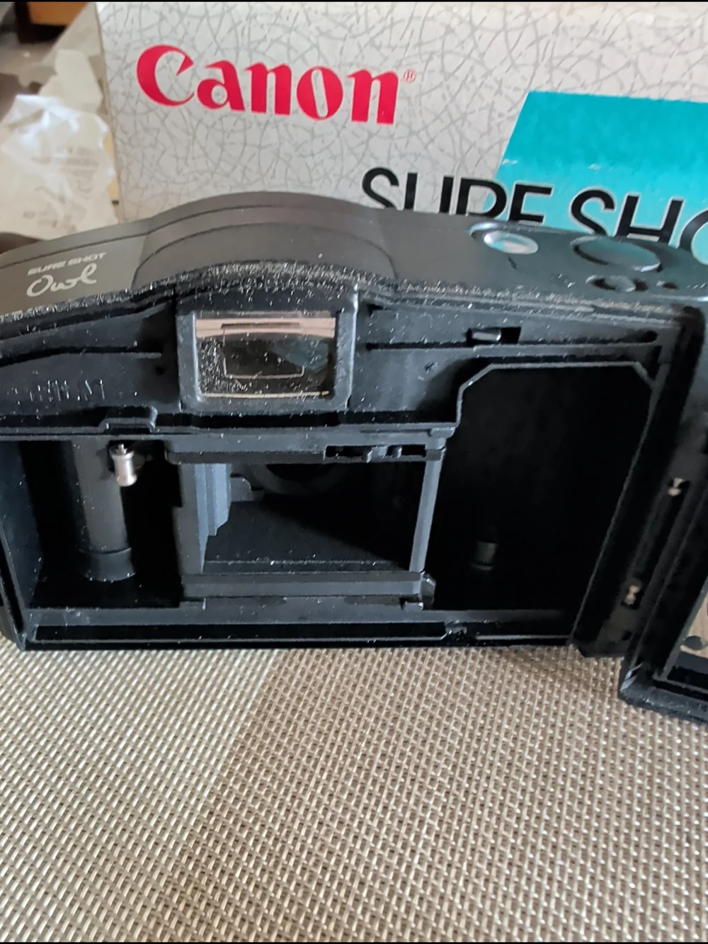 Canon Sure Shot Owl 35mm Point & Shoot Film Camera w/Manual and Box New